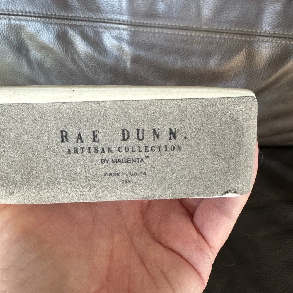 Rae Dunn Stay Humble Be Kind Ceramic Paperweight Artisan Collection